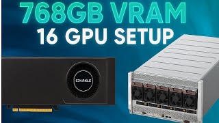 Sparkle Launching 16x Arc Pro B60 Setup: 768GB Total Vram.