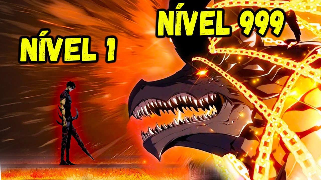 O Caçador De Nível 1 Mata Dragões Divinos De Nível 999 Para Subir De Nível | Resumo do Manhwa