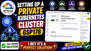 Setting up a Private Kubernetes Cluster | GSP178 | 100% PERFECT SOLUTION | #googlecloudarcade