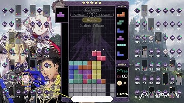 [Tetris 99] invictus snipe lobby #25: strong opponent defense (100% vs. 0%, 441 lines cleared)