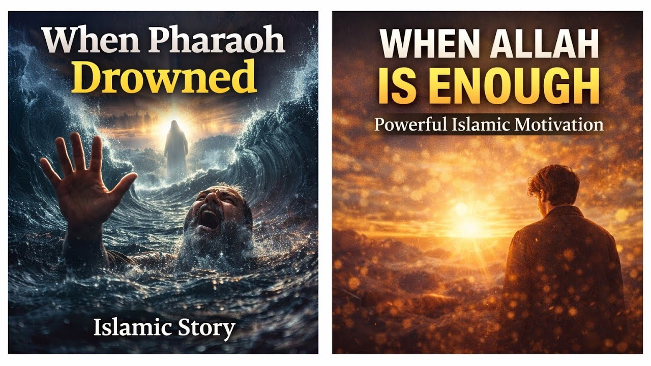 When Pharaoh Drowned | The Night Allah Changed History | Islamic Story Azan World Motivation full