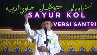 Sayur kol versi santri