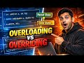 Function Overloading vs Overriding in C++ | Hindi Explanation | OOPs in C++ for Beginners