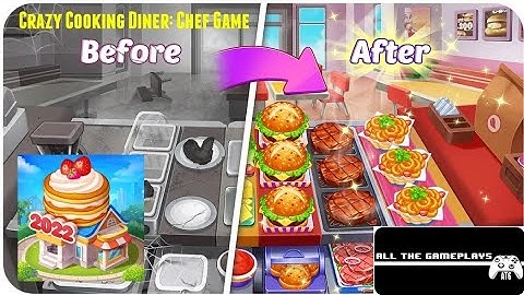 Crazy Cooking Diner: Chef Game | Levels 1-15 (ATG) Android, iOS Gameplay
