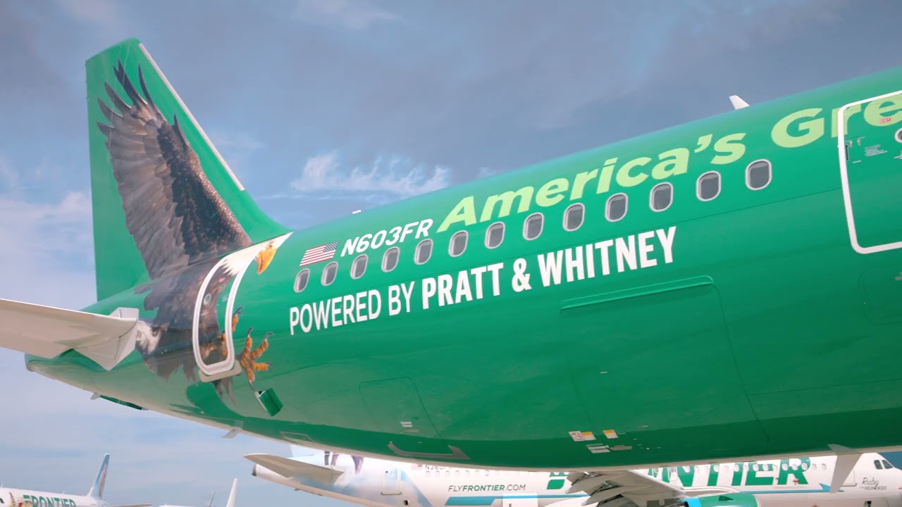 Frontier Airlines "Frederick the Bald Eagle" Event Recap YouTube