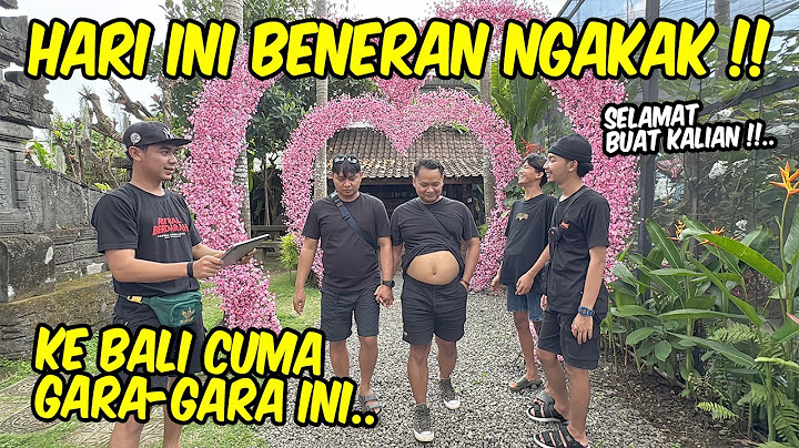 HARI PERTAMA DI BALI UDAH BEGINI !! Beneran random sampe ngakak