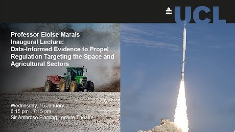 Professor Marais Inaugural Lecture: Environmental Risks of Unregulation