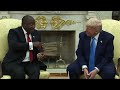 Trump Confronts South Africa President Over 'White Genocide' in Awkward Exchange