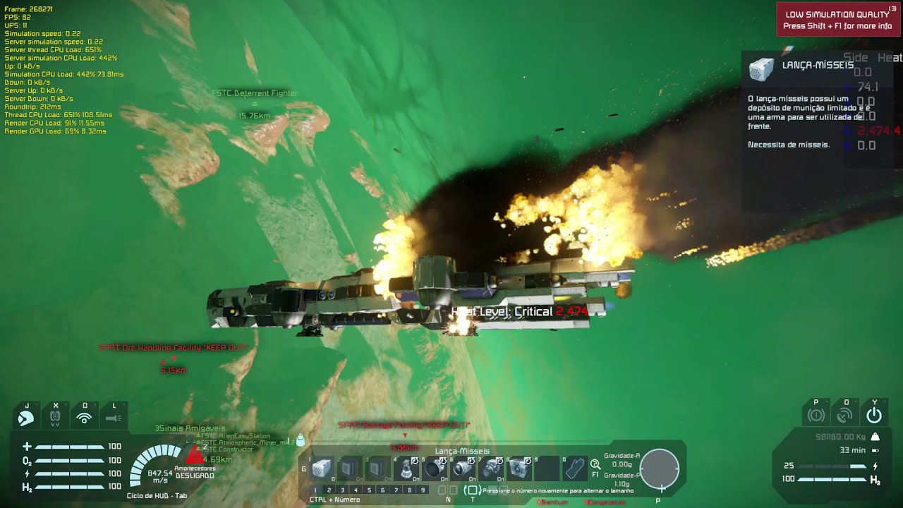 Space Engineers TEST MOD Aerodynamic Physics - YouTube