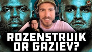 Rozenstruik v  Gaziev Breakdown - UFC Vegas 87 Picks with Kenny Florian & Brian Petrie by Anik & Florian Podcast 200 views 2 months ago 3 minutes, 30 seconds