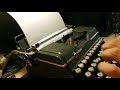 Пишущая (печатная) машинка Москва, 1958 / typewriter Moskva