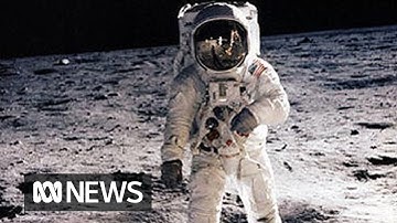 Apollo 11 Moon Walk live: Real-time stream of man