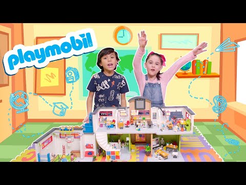 ¡Vamos a la escuela! 👨🏫... pero de Playmobil!