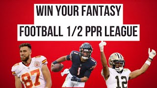 NFL Fantasy Football Draft Winners in Every Round | Half PPR League | 12 Team Leagues | Episode 65