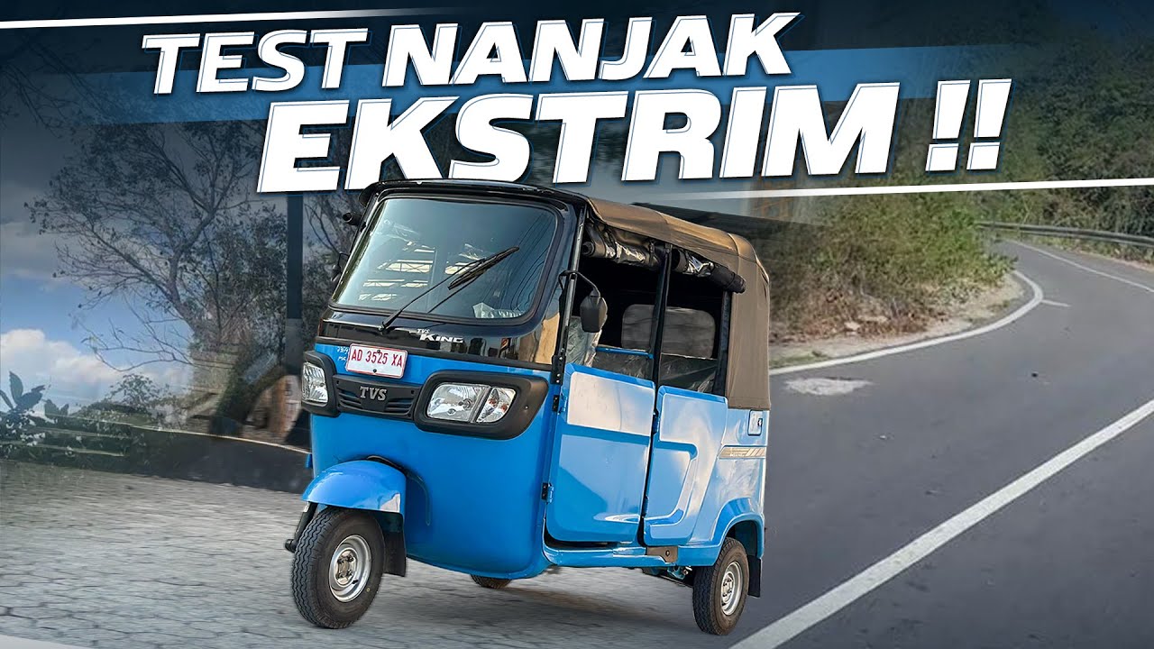 TOURING NAIK TVS KING TIGA RODA! BIKIN DEG DEGAN!!