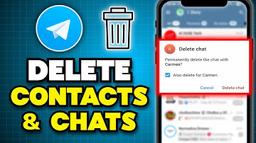 Hoe verwijder je contacten en chats op Telegram (snel en eenvoudig)