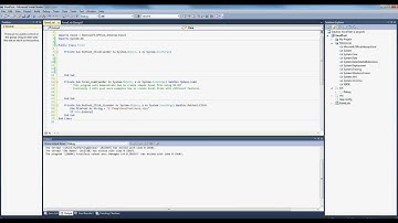 VB.NET - How to create simple Excel file using VB.NET "Visual Studio 2010"