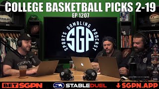 College Basketball Predictions 2-19-22 - College Basketball Picks Today - CBB Picks - NCAAB Picks screenshot 5