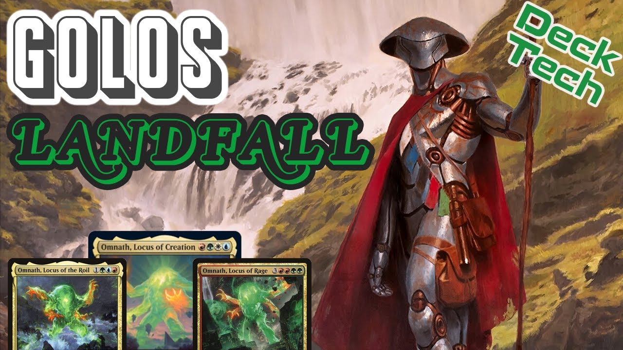 Golos, Tireless Pilgrim 5 Color Landfall EDH Deck Tech Casual