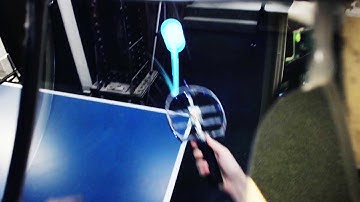 Leap Motion Project North Star Table Tennis Video