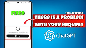 There Is A Problem With Your Request (null) Chatgpt || Chatgpt There Is A Problem With Your Request