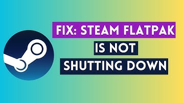 Steam Flatpak is Not Shutting Down