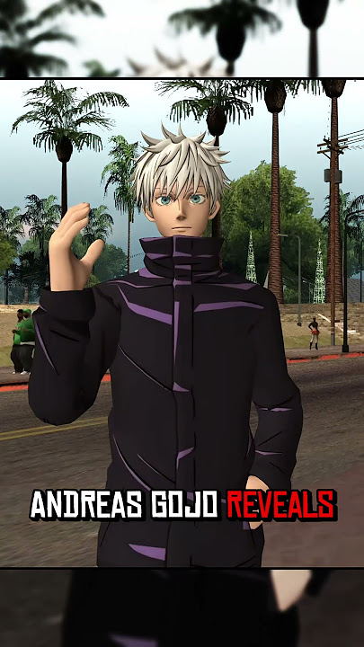 Gojo Satoru in All GTA Games #gta #gta6 #gtav #anime