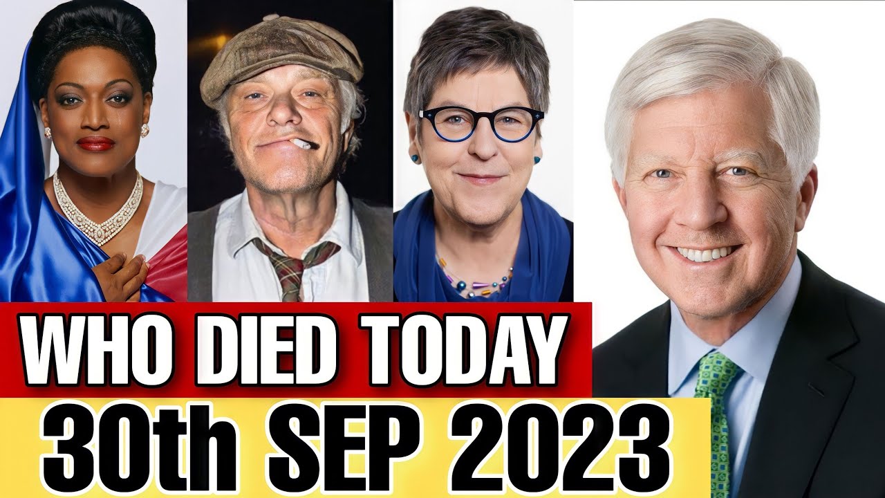 Famous Celebrities Who Died Today on 30 September 2023 / USA Celebrity deaths !! WHO DIED TODAY