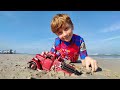 История как Лёва нашел в песке на пляже игрушечную пожарную машину