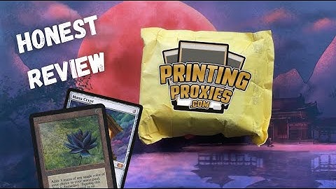 PRINTING PROXIES HONEST REVIEW | Magic: The Gathering Unboxing | MTG Box Opening