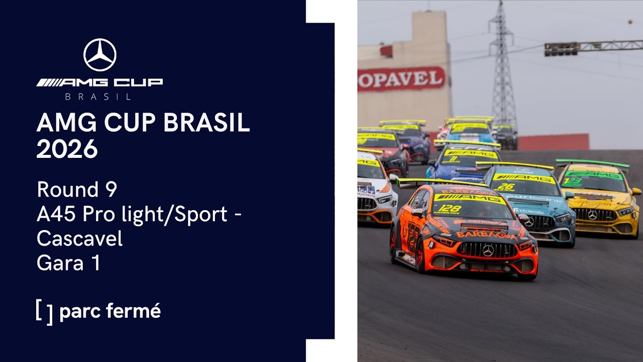 AMG Cup Brasil 2026 | Round 9: Cascavel – A45 Sport + Light – Gara1