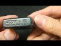 ZIPPO ジッポライター 2000年製  PVD加工　「ブラック」