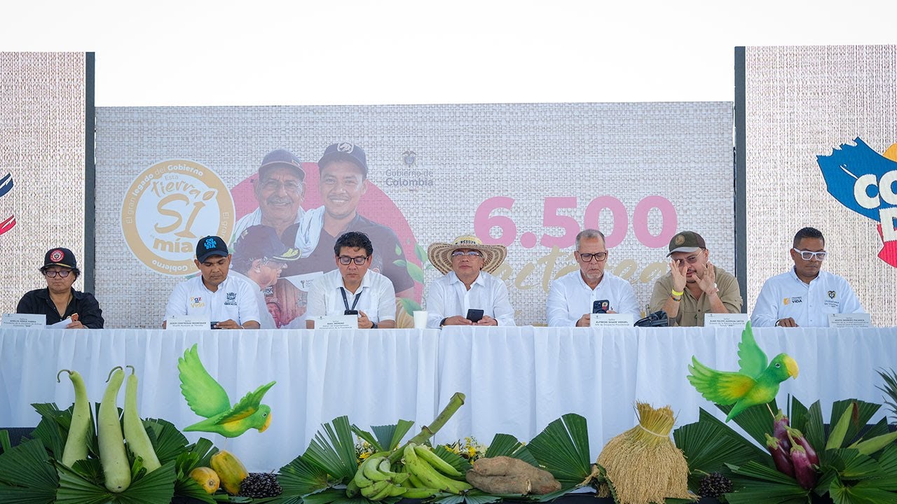 Entrega de 6.500 hectáreas para Córdoba en el Marco de la Reforma Agraria