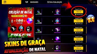 EM BREVE!! EVENTO DE NATAL, PEGUE AS SKINS , CUBO MÁGICO GRÁTIS? NOVA ATUALIZAÇÃO E MAIS - FREE FIRE