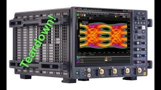 TSP #133  Keysight UXR 110GHz BW, 256GS/s, 10bit RealTime Oscilloscope Teardown & Experiments