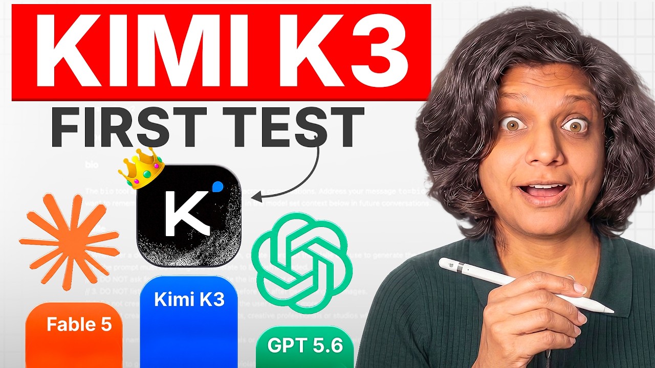 I Tested Kimi K3 And... The Results Surprised Me