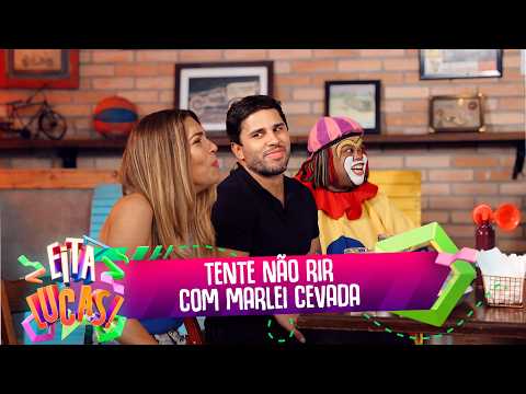 TENTE NÃO RIR! Marlei Cevada encara desafios e se diverte no Eita Lucas!