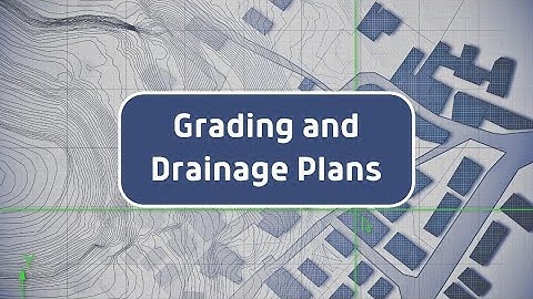 Civil, Survey Plan Reading Grading and Drainage Plans