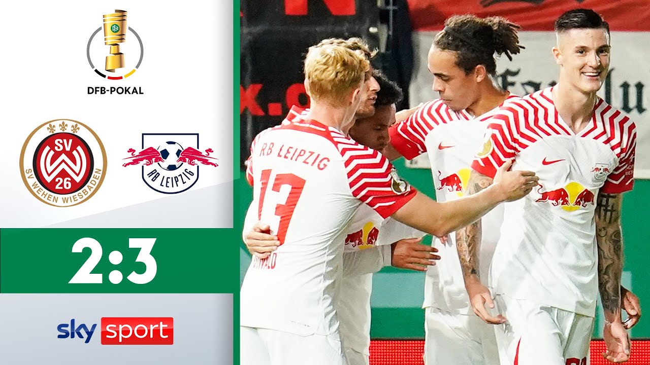 SV WehenWiesbaden RB Leipzig Highlights 1 DFB Pokal 2023/24 YouTube SV WehenWiesbaden RB Leipzig Highlights 1 DFB Pokal 2023/24 YouTube
