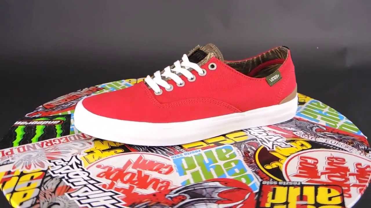 VANS Prescott [(PALM CAMO) RED/ WHITE]