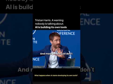 Tristan Harris Warns About a New AI Risk: AI Building Its Own Tools #ai #instagram #youtube #tiktok
