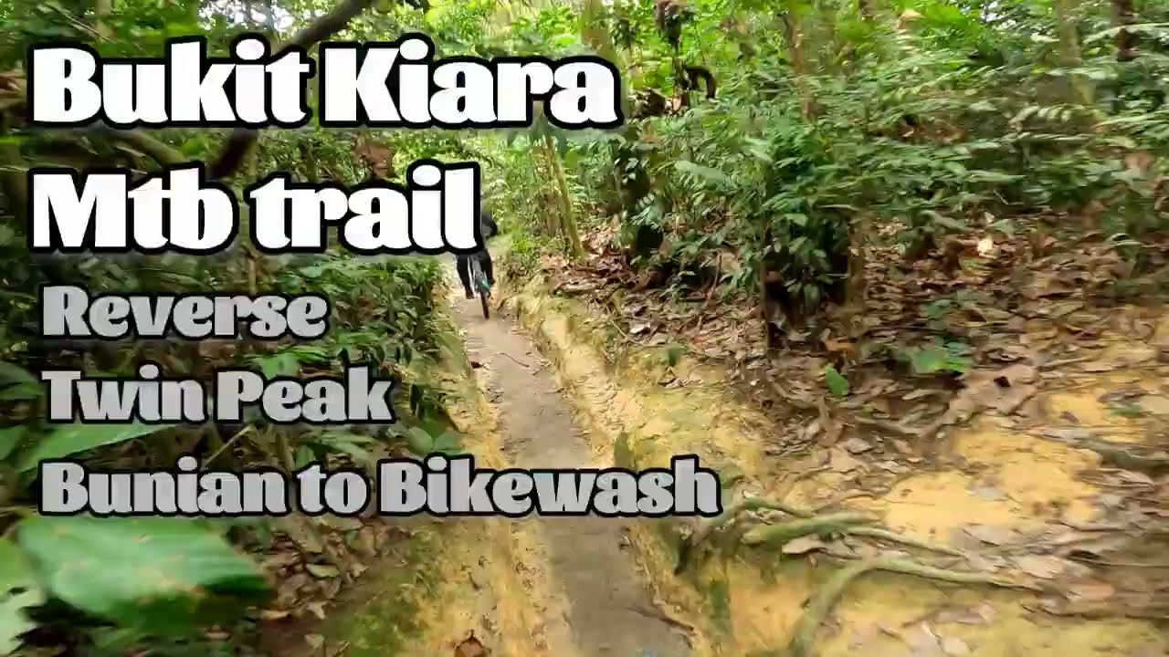 Mtb Malaysia | Bukit Kiara Mtb Trail | Reverse Twin Peak -  Bunian - Bikewash
