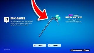 AVOIR la PIOCHE MINTY *BONBON FESTIF* EN 2024 SANS CODE sur FORTNITE CHAPITRE 5 !