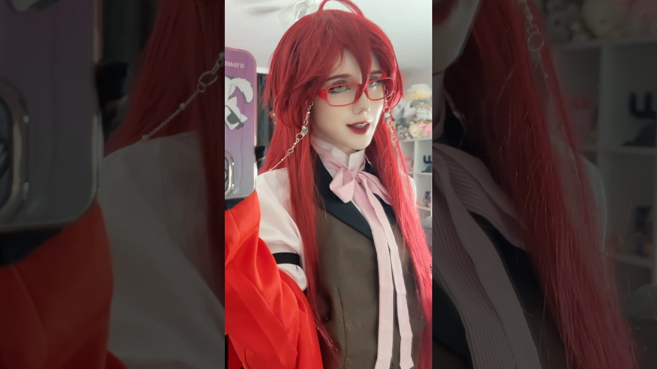 guess who~ #cosplay #grellsutcliff #grellsutcliffcosplay #blackbutlercosplay