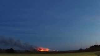 ANTARES EXPLODES!!! Panic at the press site! Orbital's rocket blows up