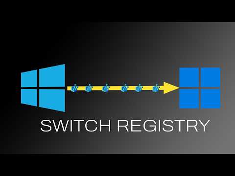 Swapping Windows 11 Registry with Windows 10's