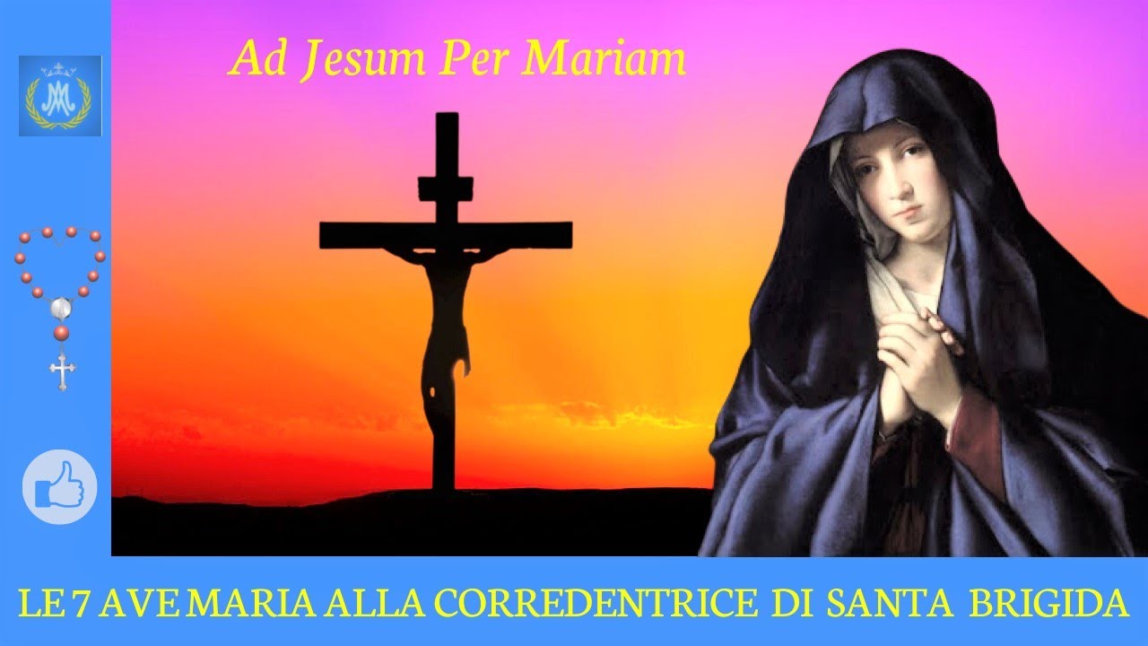 I 7 dolori di Maria Corredentrice e Addolorata di Santa Brigida in