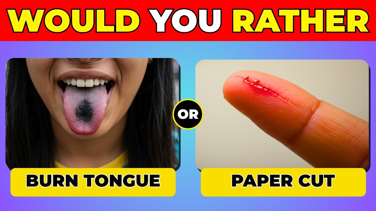 Would You Rather... or Lose Your Mind? 🤯 (50 Brutal Choices)
