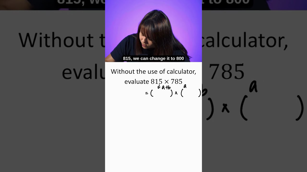 Application of Difference of Squares | GCE O-Level A Math | #math #maths #mathematics