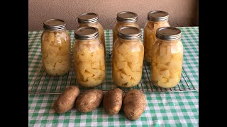Pressure Canning White Potatoes